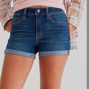 Aeropostale Dark Blue Jean 2 Shorts